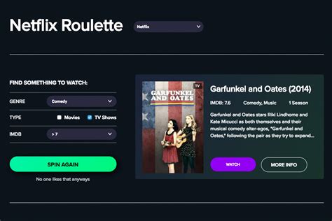 Netflix Roulette .